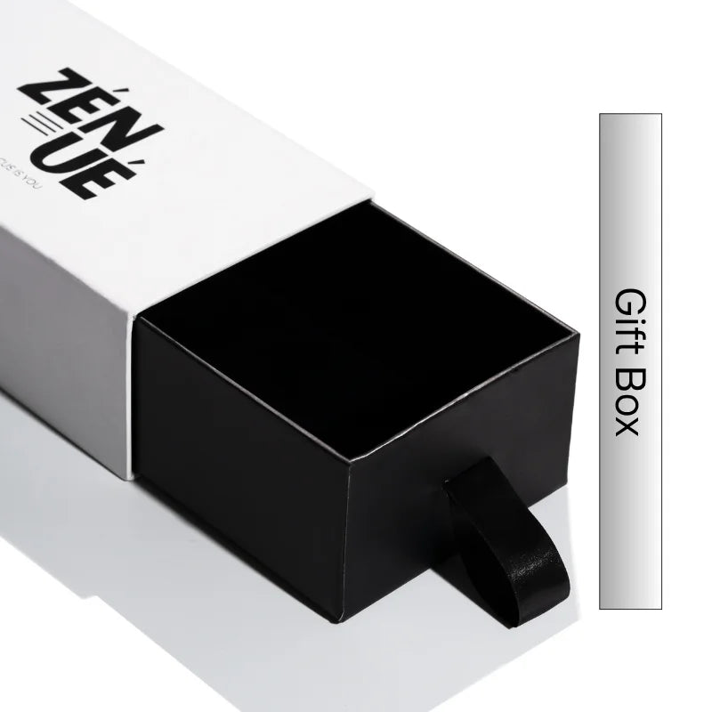 Black gift box with &