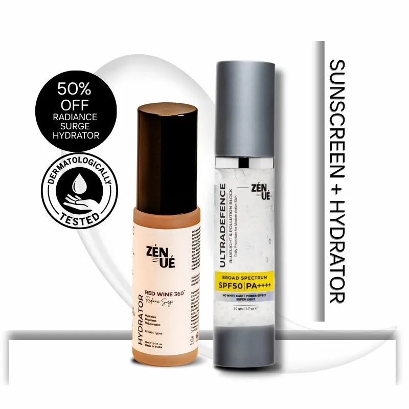 Ultra Radiance Duo - Ultradefence SPF50 PA++++ &amp; Radiance Surge Hydrator